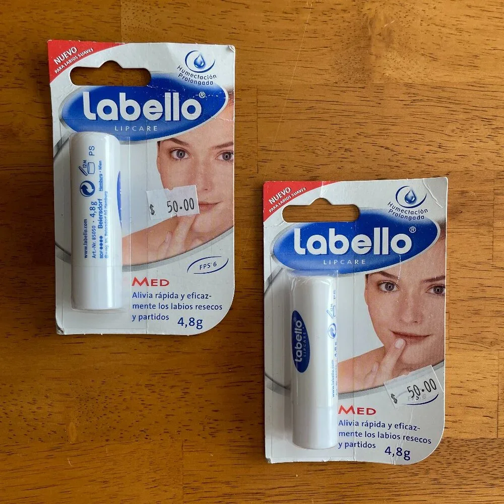2 Labello Med lip balms